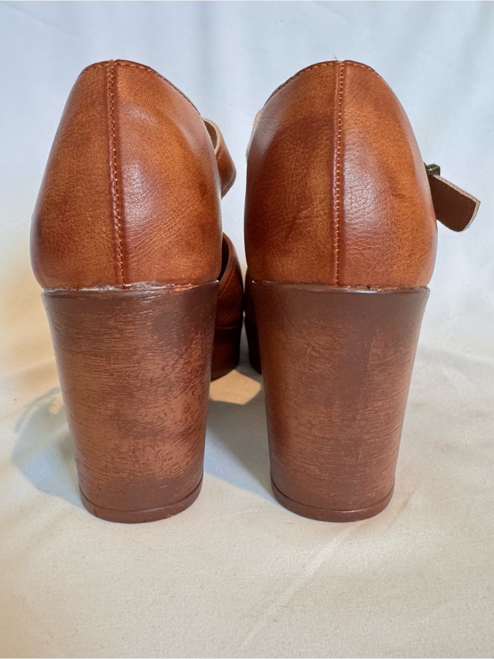 B.O.C Born Gia Womens 8 M Brown Closed Toe Comfort Mary Jane Platform Clogs Shoe - Picture 5 of 8